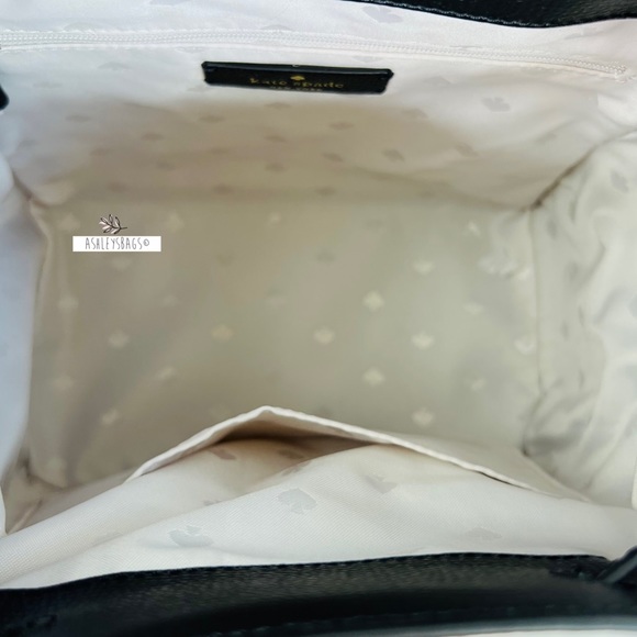 Kate Spade Black Darcy Flap Backpack - Picture 7 of 9